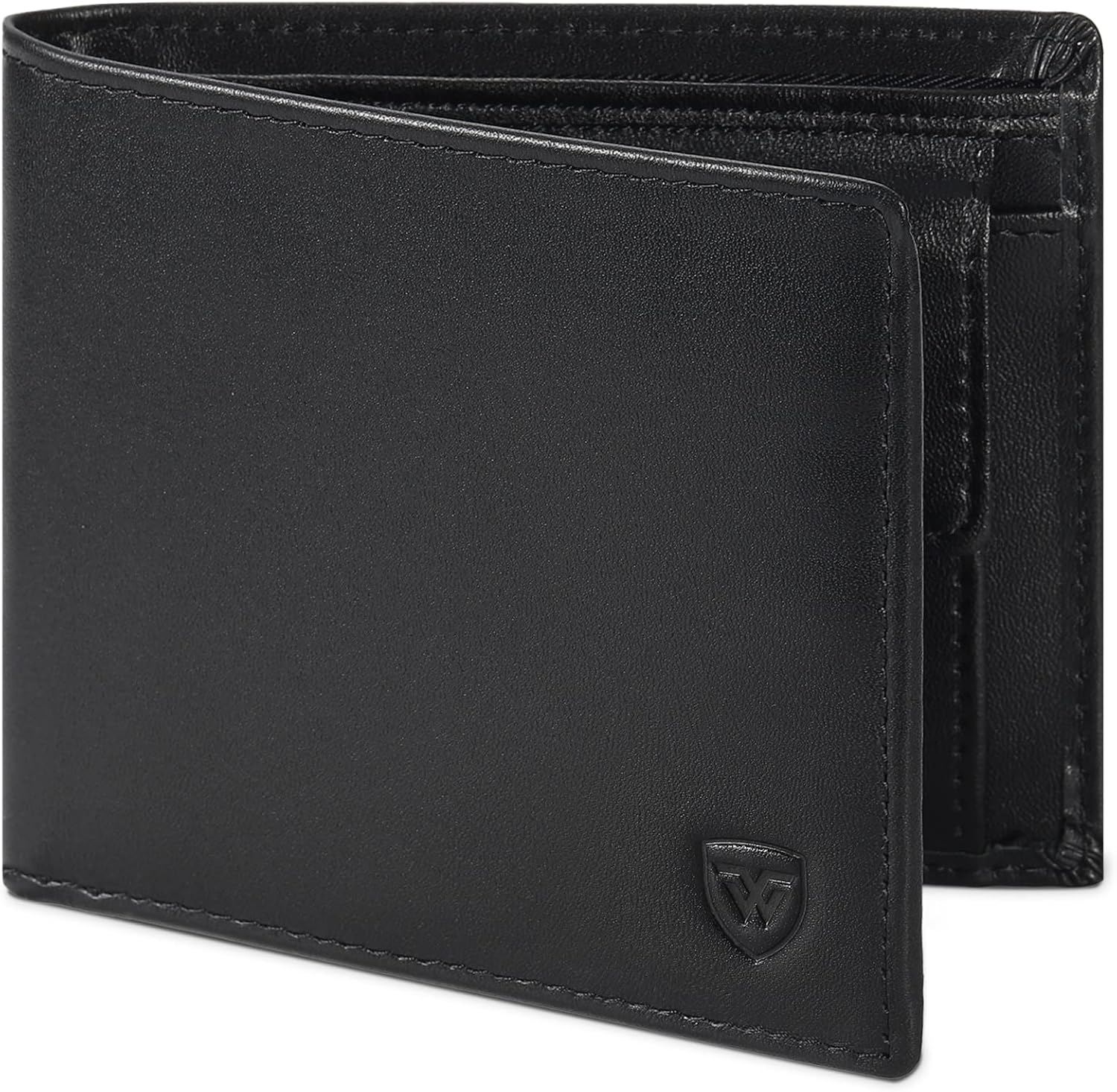 Detalle de WONSEFOO Carteras Hombre RFID Bifold Delgada
