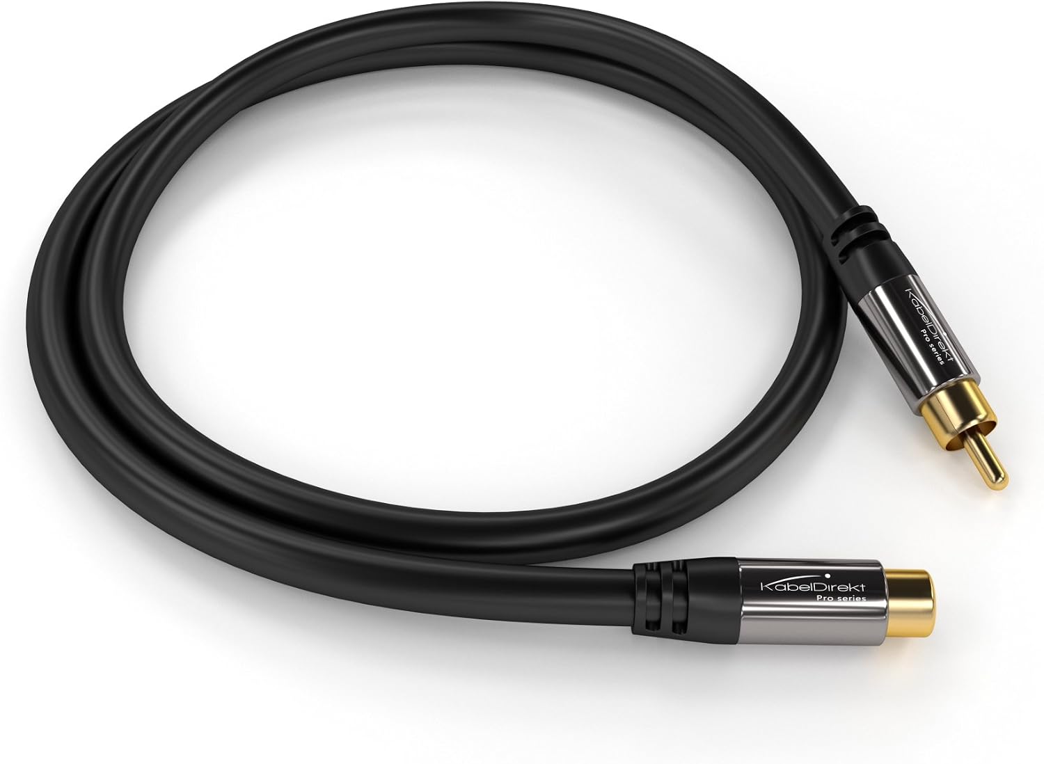 Thumbnail 6 de KabelDirekt Cinch-Verlängerungskabel 3 m – Hybrid-Kabel für brillanten Ton, entwickelt in Deutschland