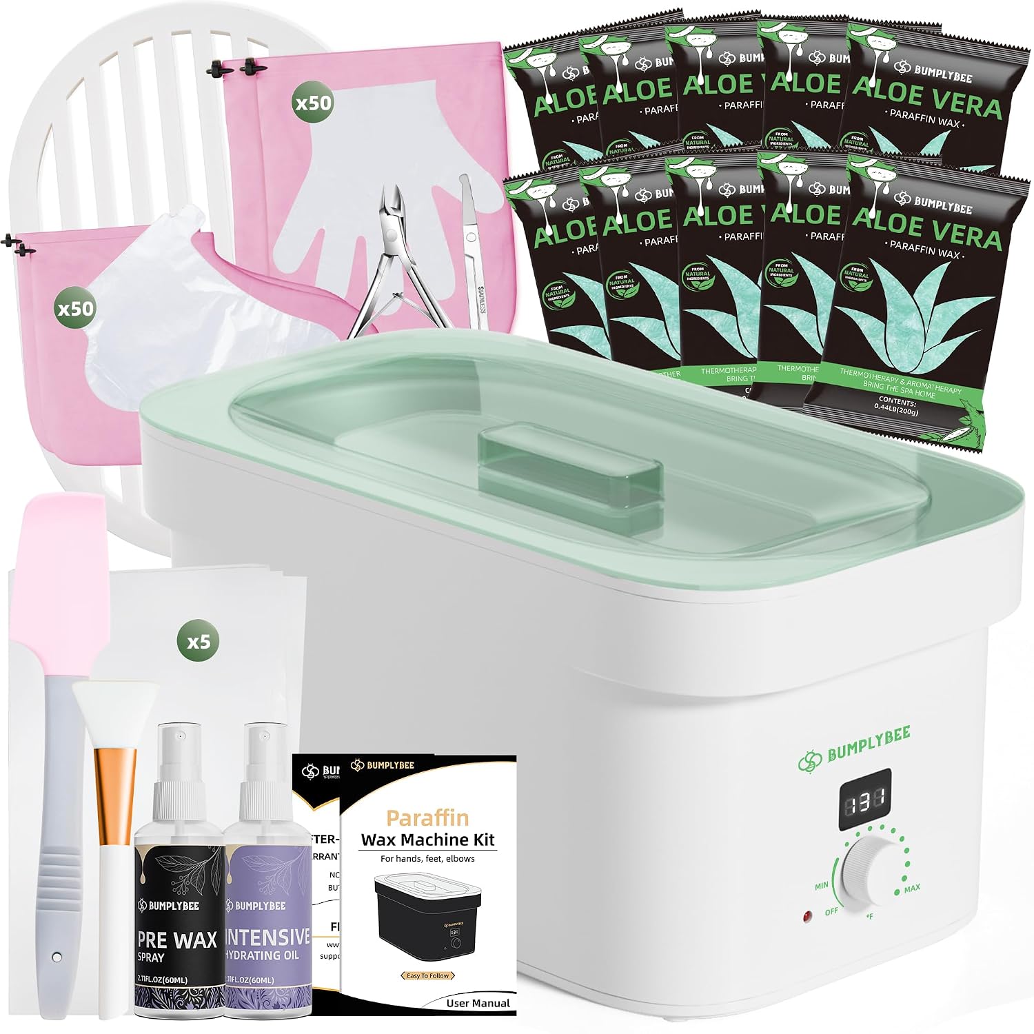 Detalle de BUMPLYBEE 7000ml Paraffin Wax Machine