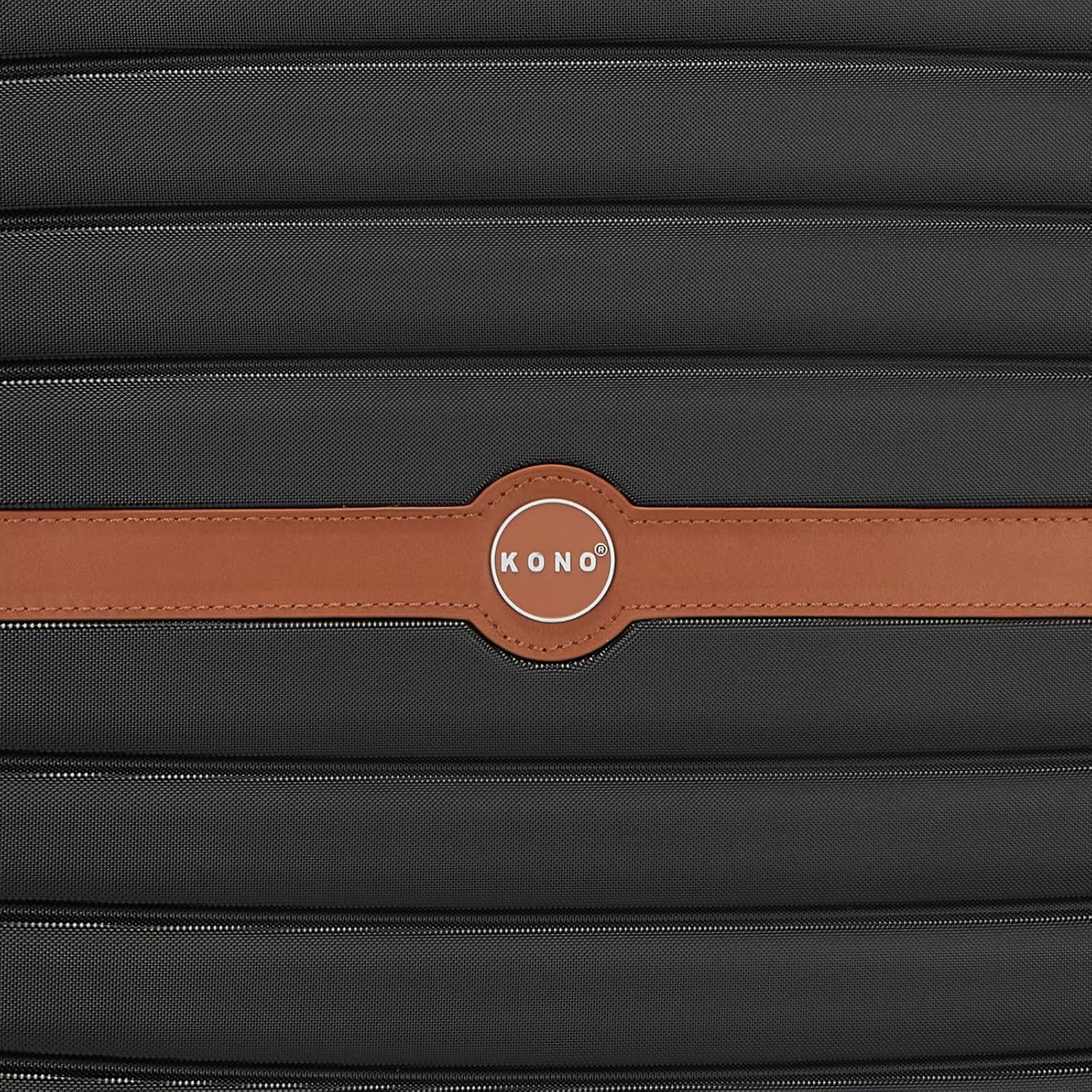 Thumbnail 1 de KONO 76.5 cm Large Hard-Shell Suitcase, 94 L, ABS + PC, 8 Wheels