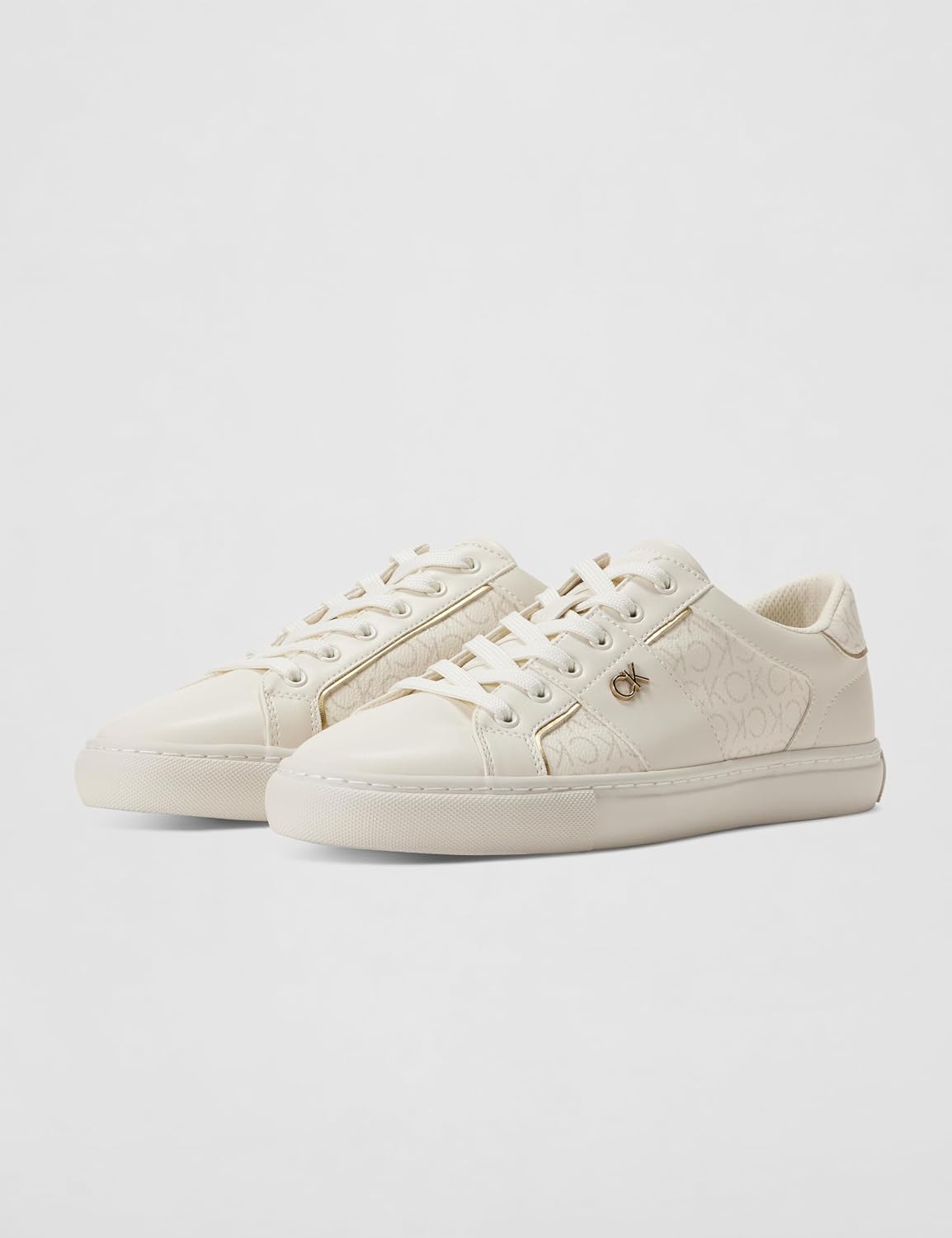 Detalle de Calvin Klein Femme Charie Basket — Basket décontractée CK avec laçage et logo CK