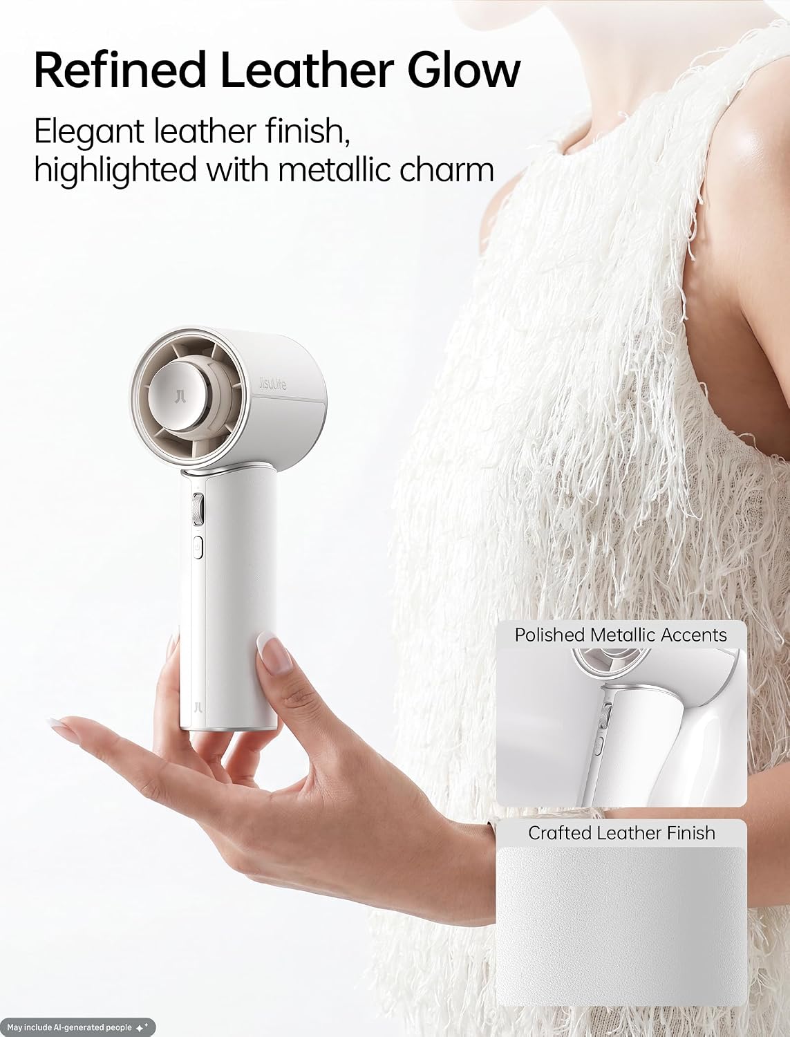 Thumbnail 2 de JISULIFE Pro1 Mini Handheld Fan with Aroma Pod: Next‑Gen Cooling for Travel and Everyday Use