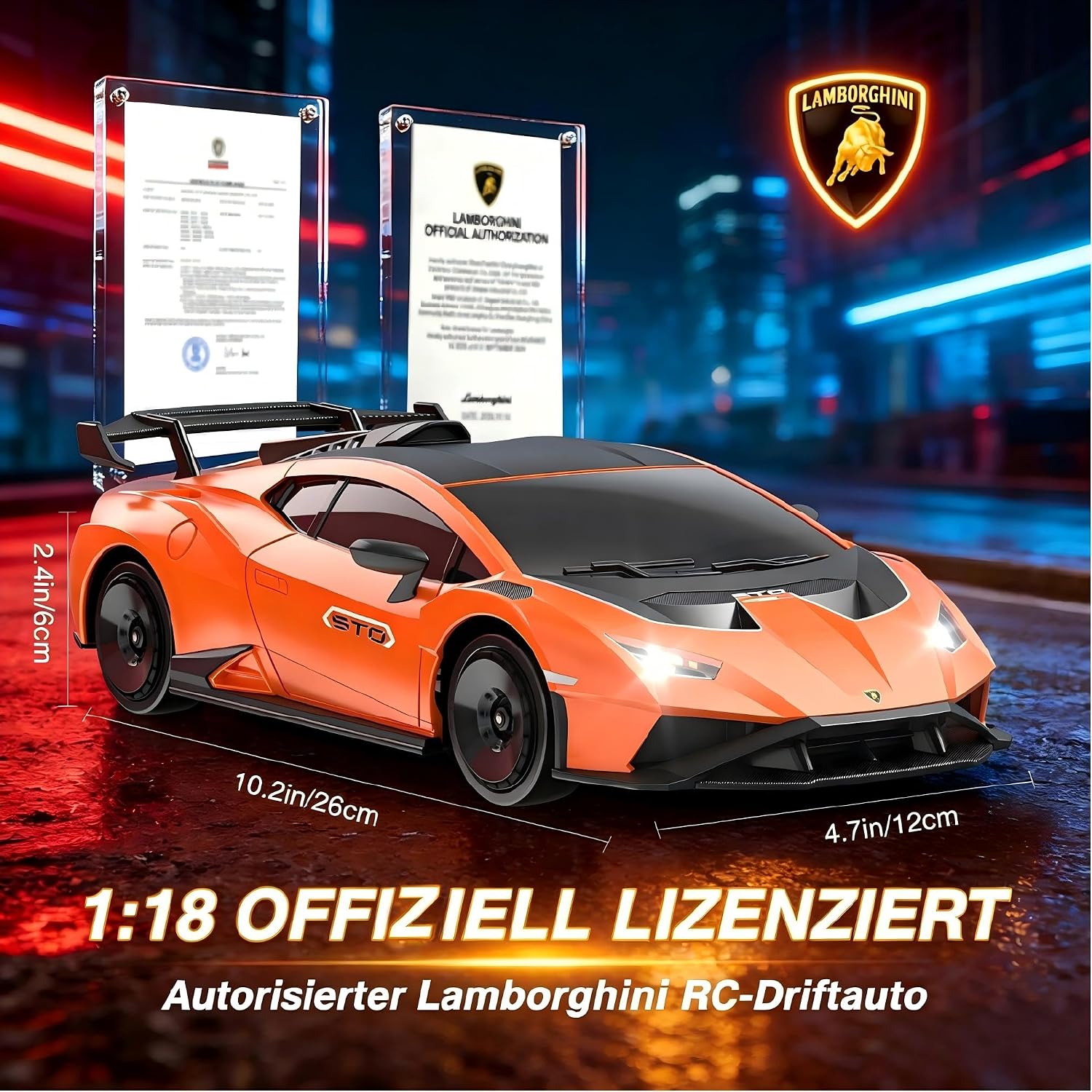 Thumbnail 5 de Lamborghini RC Drift Car 35 km/h