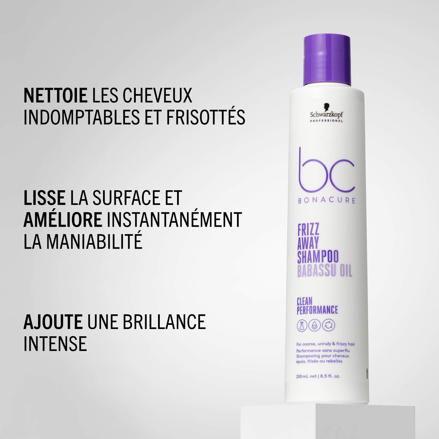 Thumbnail 2 de Schwarzkopf Professional Bonacure Frizz Away Shampoo – Cheveux Crépus Frisés