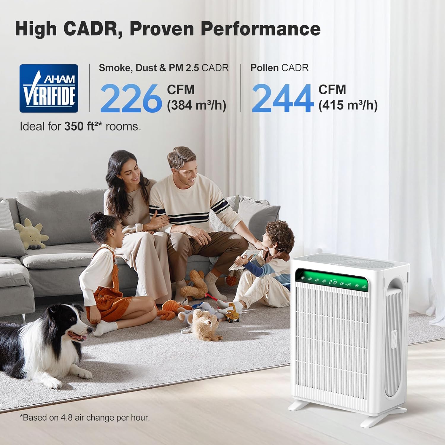 Detalle 2 de KNKA APH4000 Air Purifier 3,500 ft²