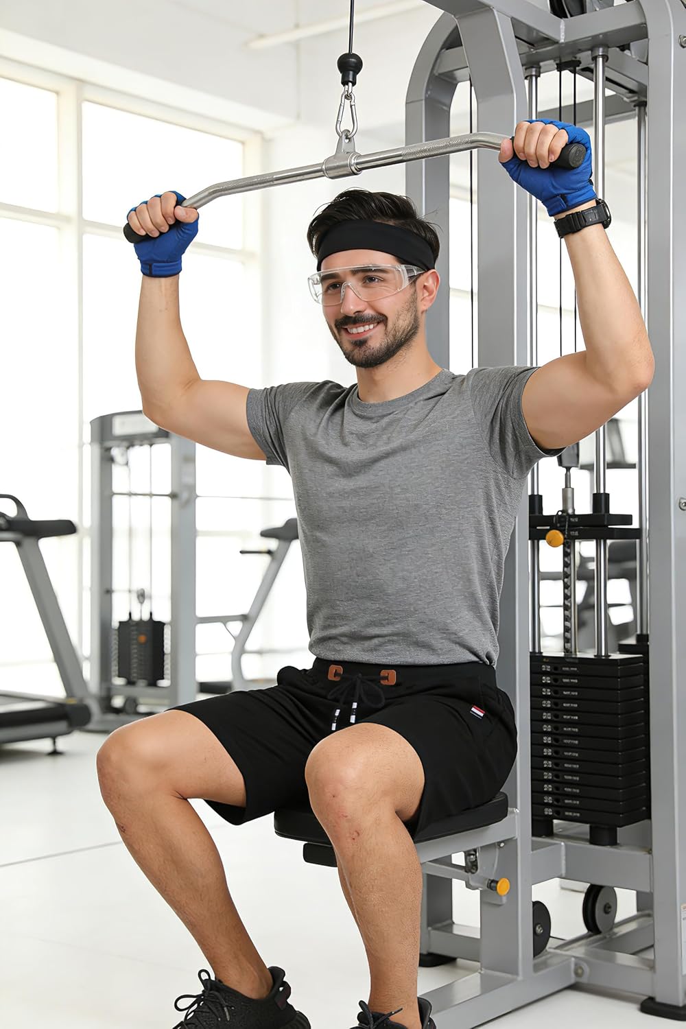 Detalle de ZOXOZ Kurze Hosen Herren Shorts Sports Baumwolle mit Reißverschluss Elastische Taille