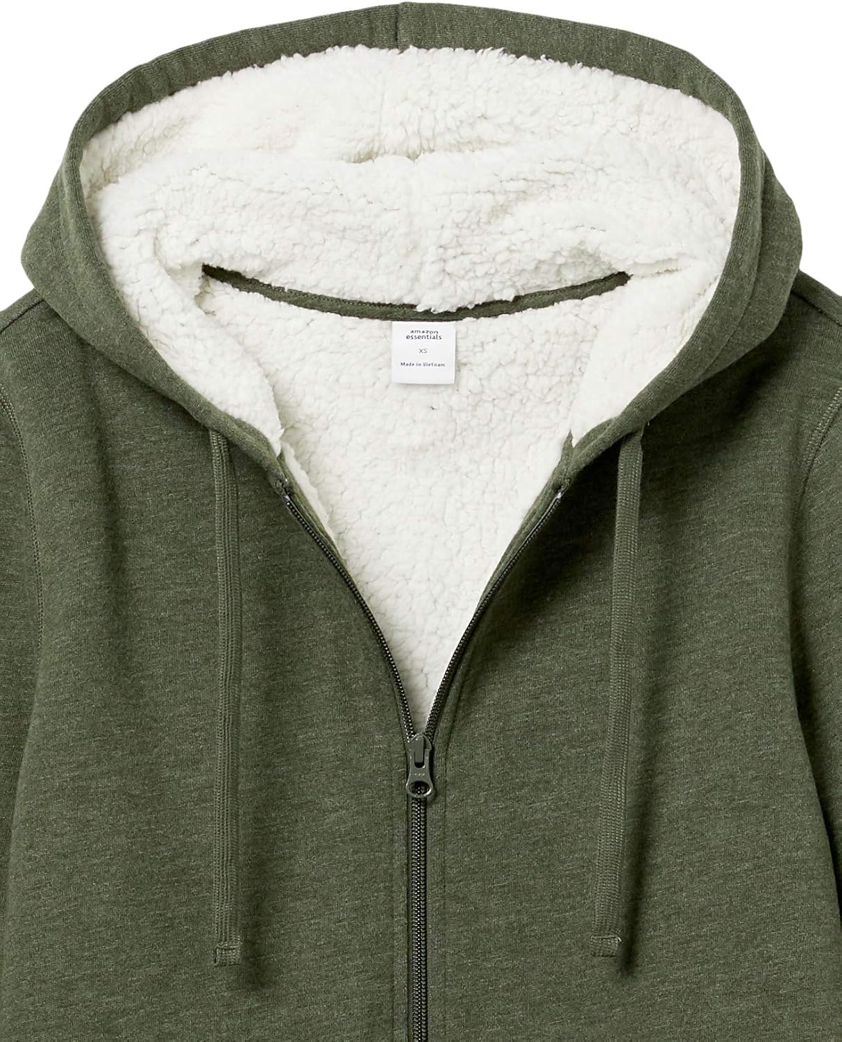 Thumbnail 5 de Veste à capuche zippée doublée Sherpa pour femme – Amazon Essentials