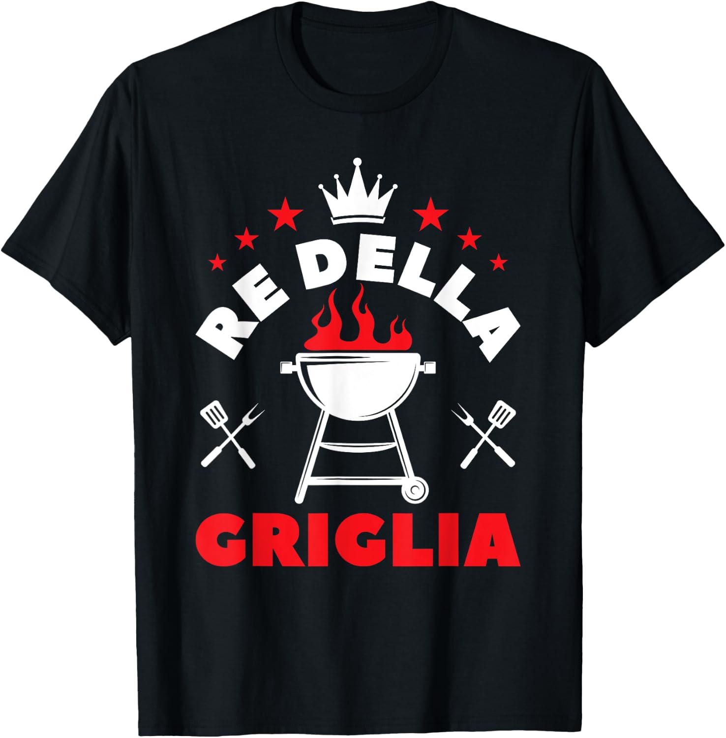 Detalle de Maglietta Re della Grigliata Barbecue