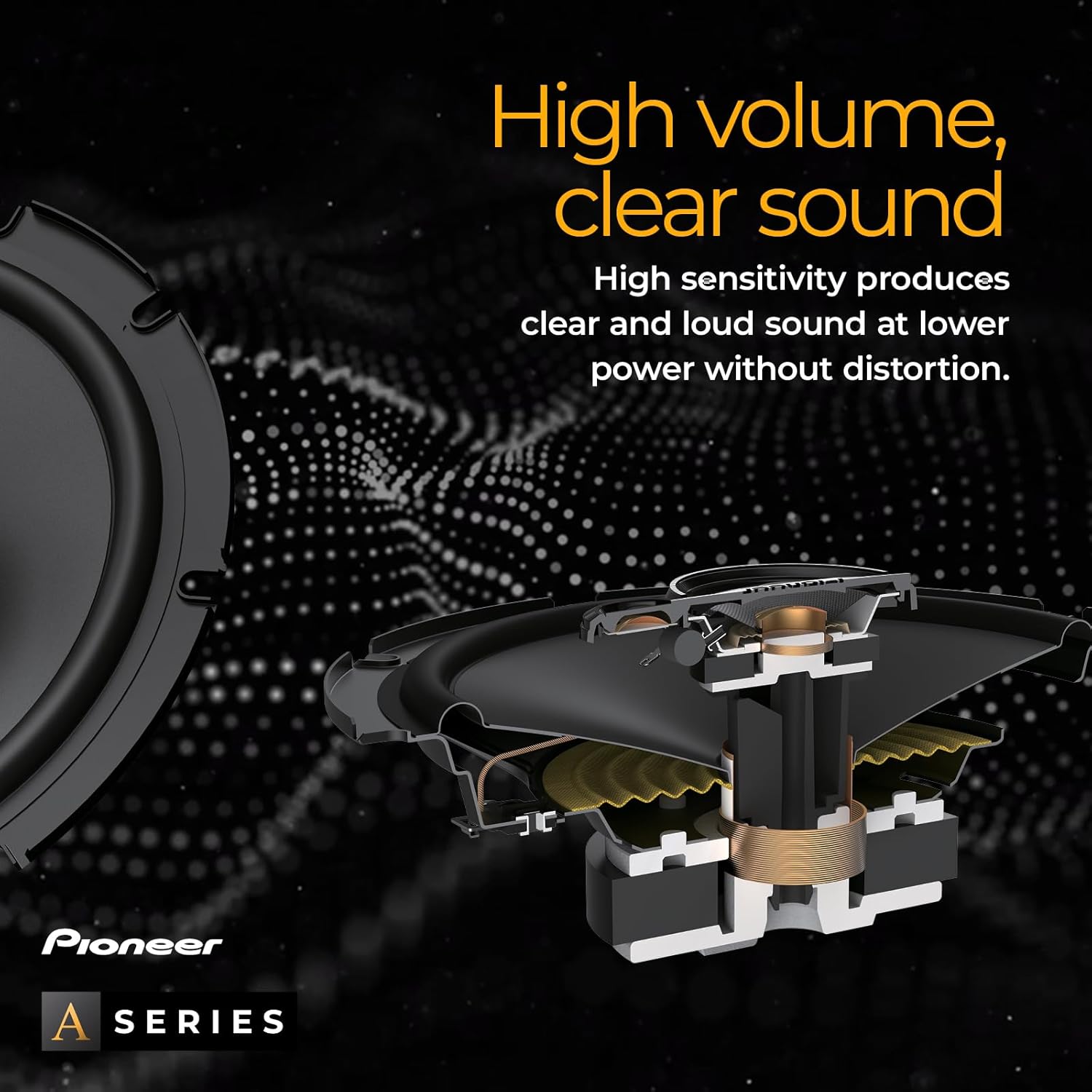 Thumbnail 5 de PIONEER TS-A1371F – 13 cm 3-Wege Koaxial-Lautsprecher-Set (2 Stück, je 300 W max., 50 W Sinus)