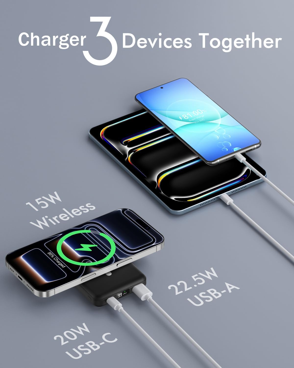 Thumbnail 4 de Podoru 10000mAh Power Bank for MagSafe