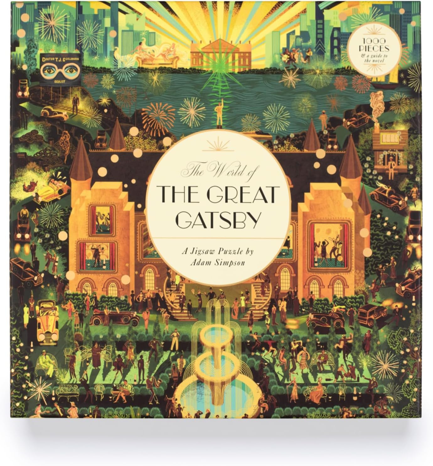 Thumbnail 6 de The Great Gatsby 1000-Piece Puzzle 🃏