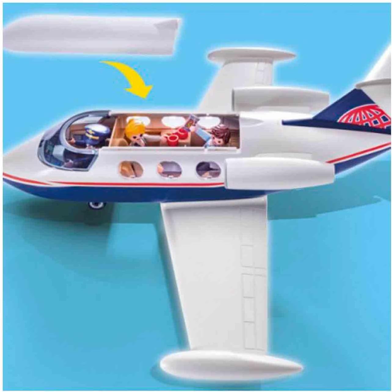 Detalle de PLAYMOBIL Private Jet playset