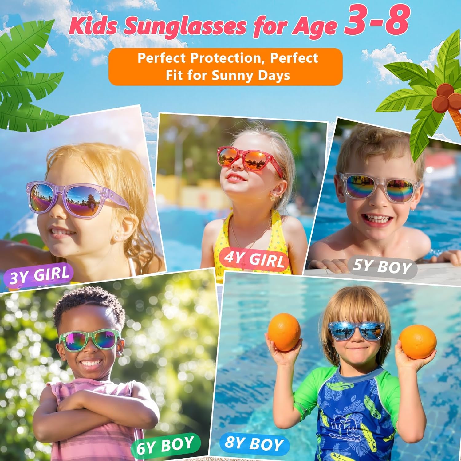 Thumbnail 3 de Kids Sunglasses Party Favors Bulk 32-pack
