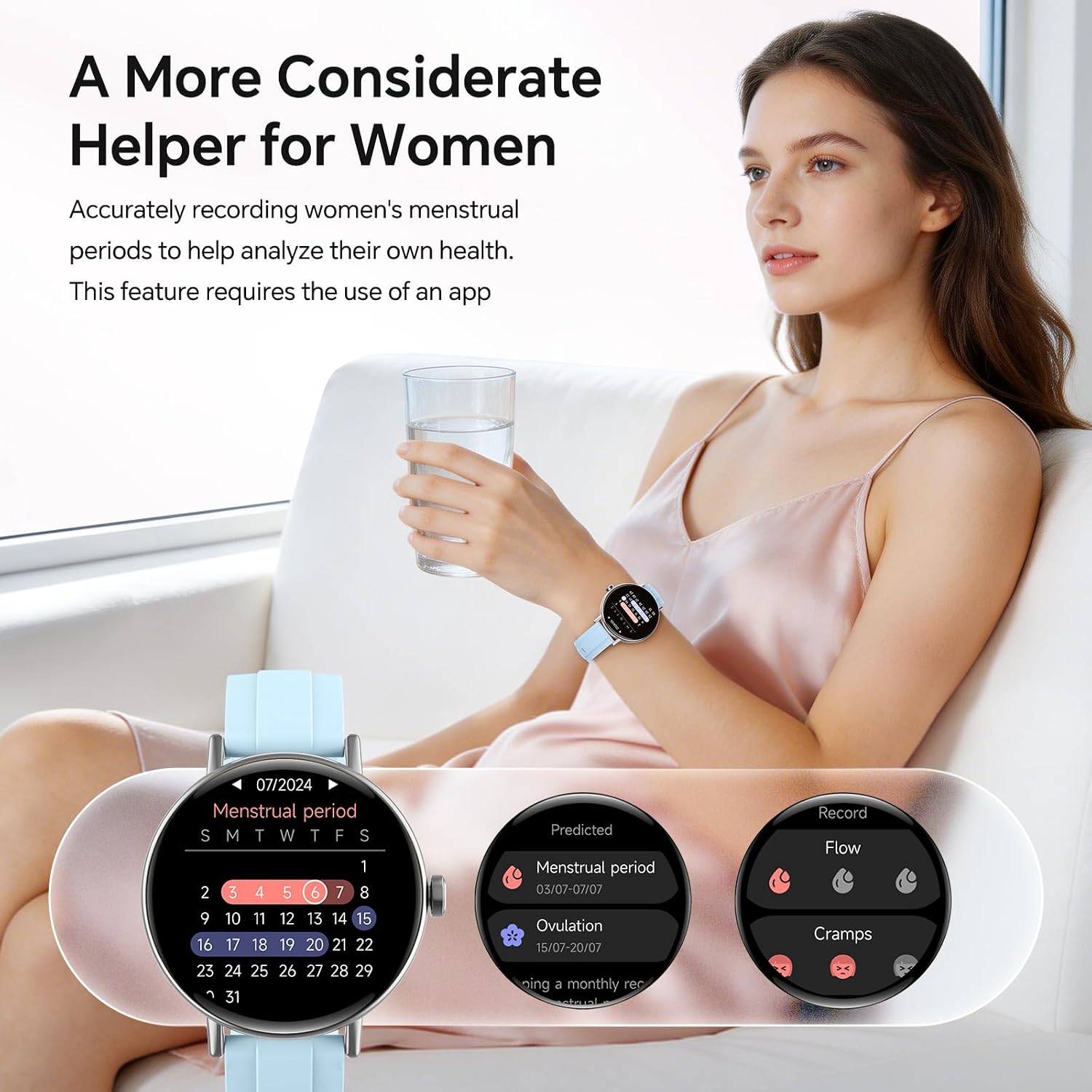 Detalle 2 de Smart watch for iPhone 1.27" HD