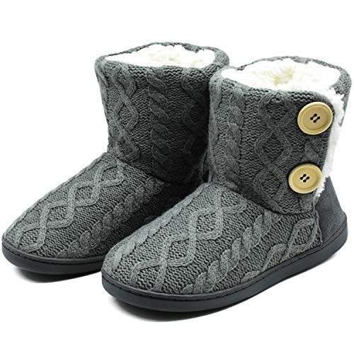 Detalle de Chausson femme ONCAI hiver fourrure
