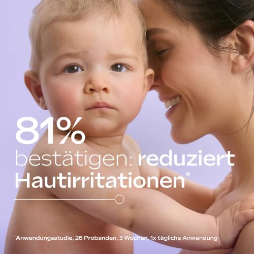 Detalle de WELEDA Bio Baby Med 3in1 Weiße Malve Gesichtscreme – sanfte Feuchtigkeit für empfindliche Haut