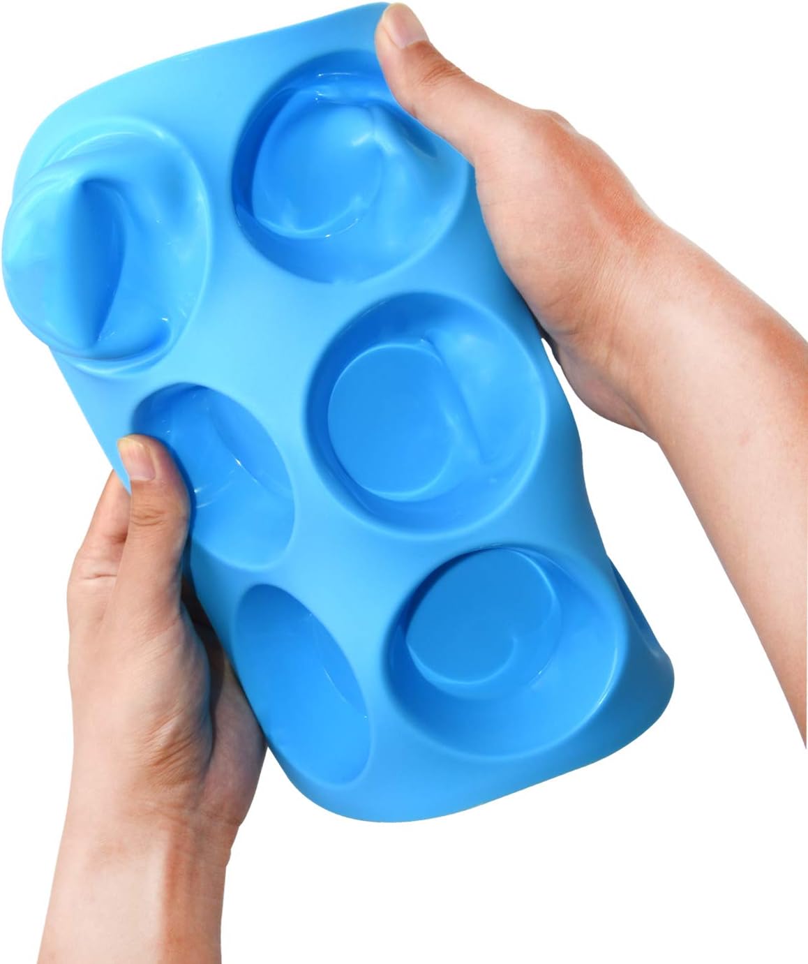 Thumbnail 6 de Bangp 2-Pack Silicone Muffin Pan Set – 12 Regular + 24 Mini, BPA Free, Non‑Stick, with Spatula & Oil Brush
