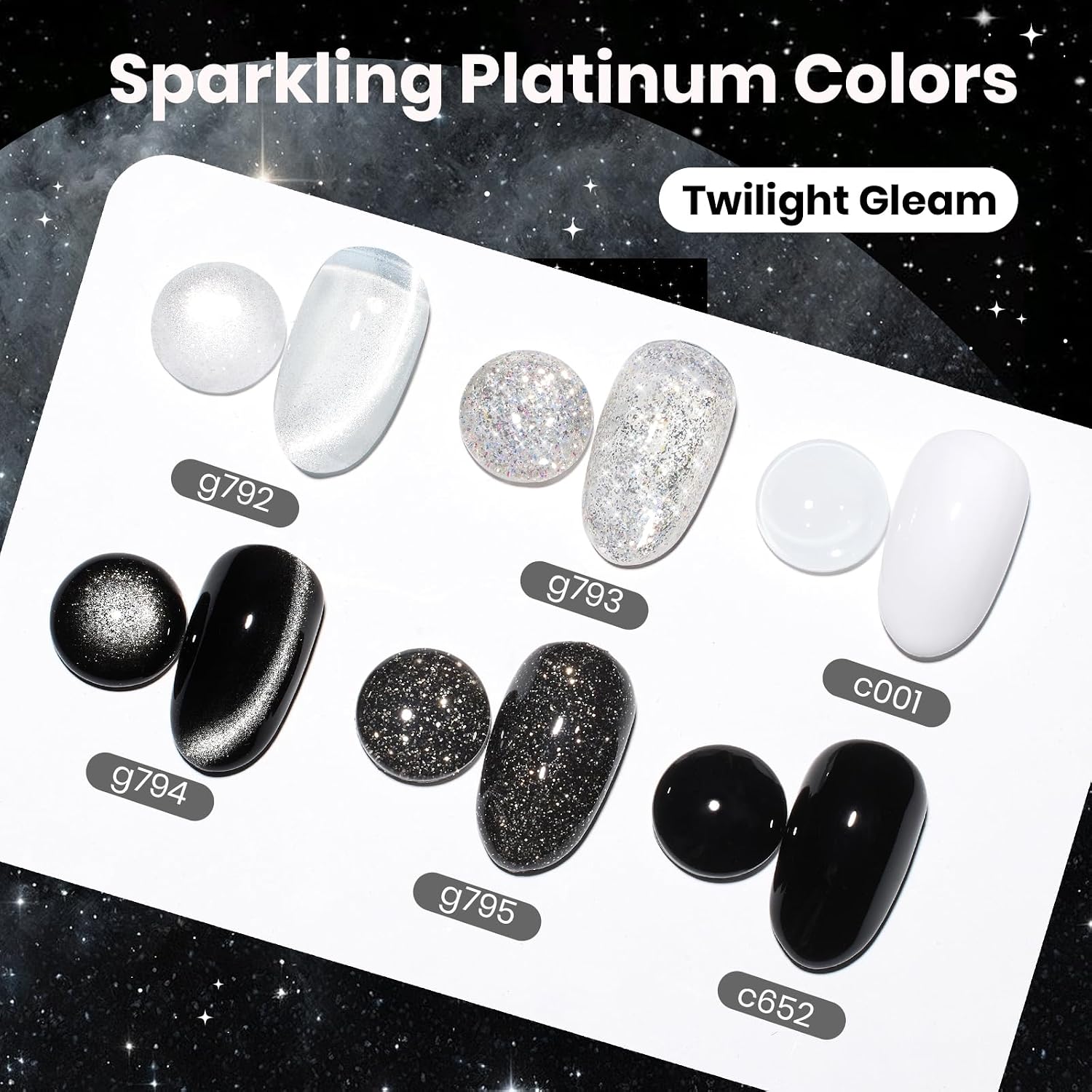 Thumbnail 1 de Beetles Twilight Gleam 6-Color Gel Polish Set