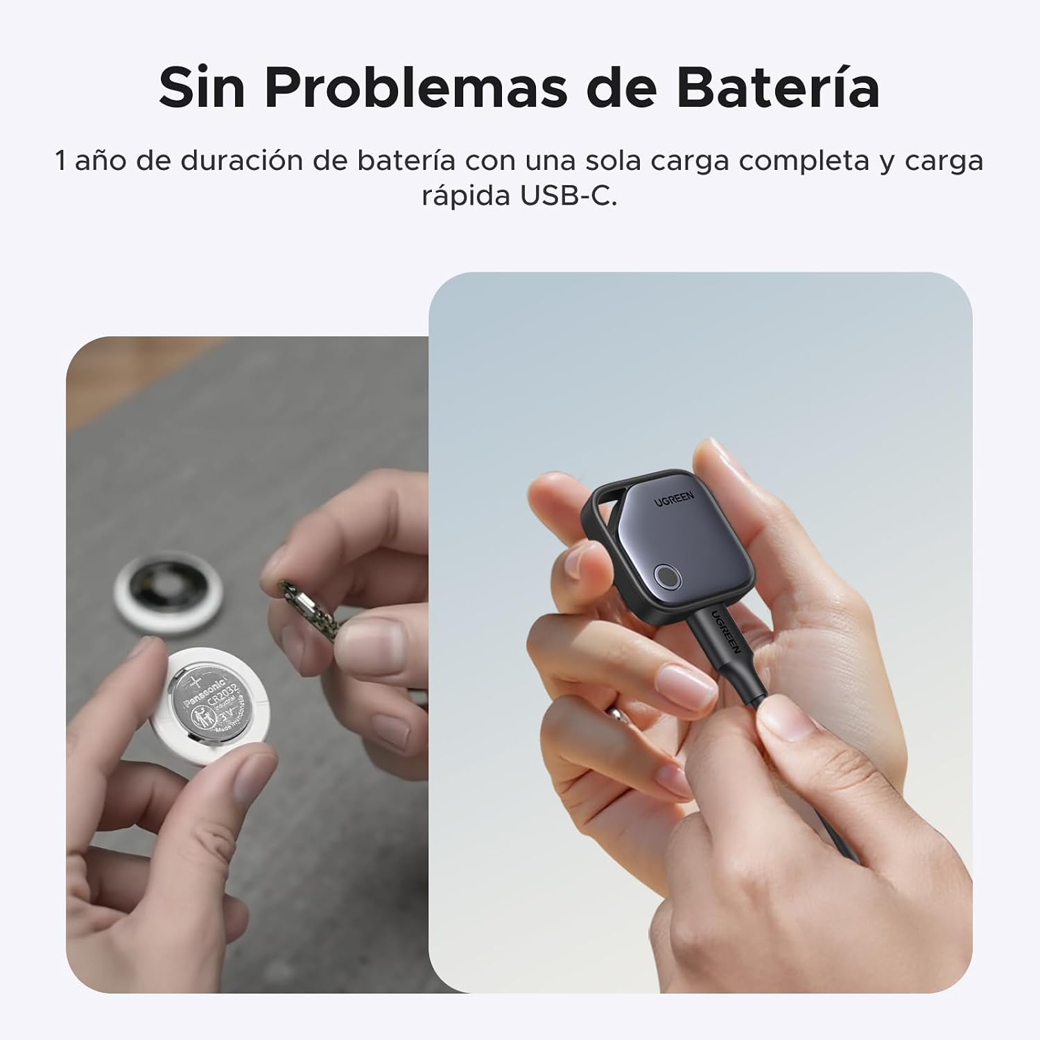 Detalle de UGREEN FineTrack Smart Finder 12 meses