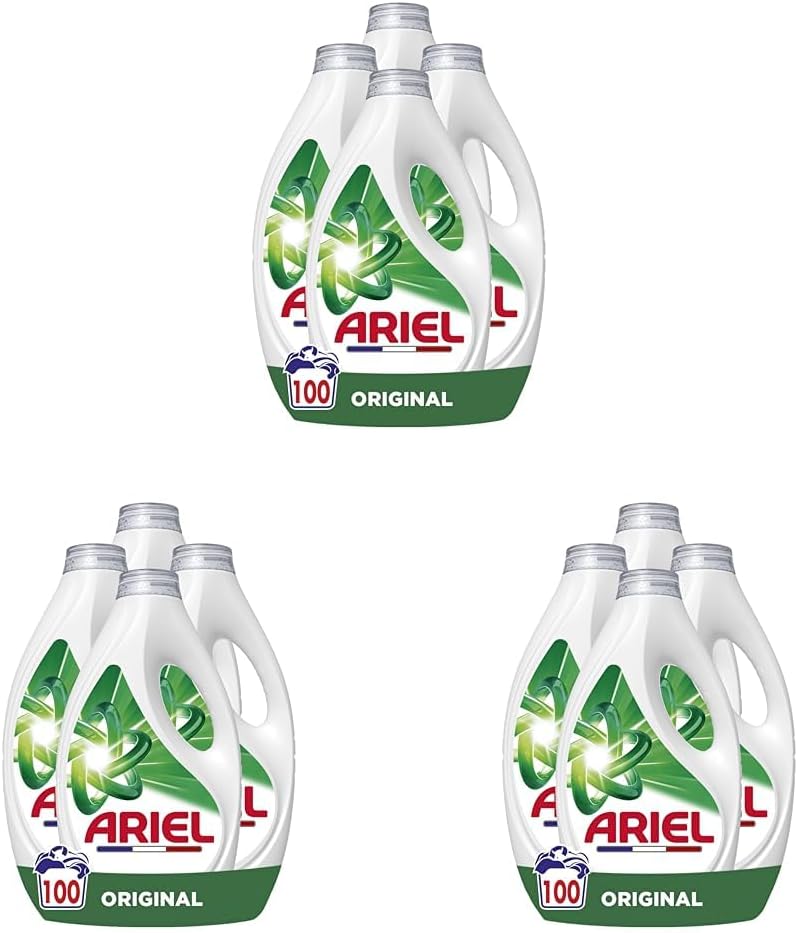 Thumbnail 6 de Ariel Original Lessive Liquide - 100 Lavages, Action Détachante en 1 Lavage, Impeccable Même à Froid