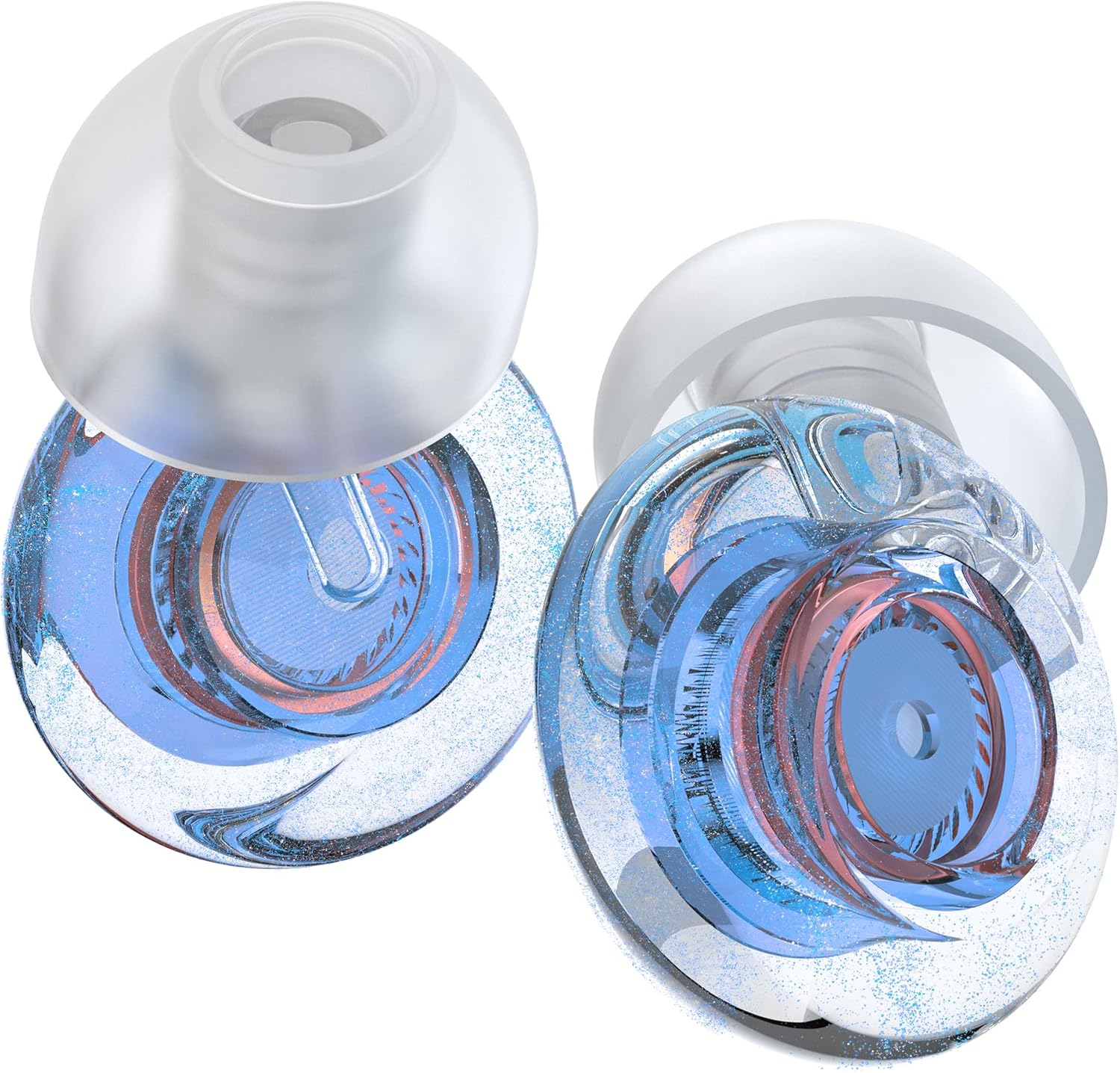 Thumbnail 6 de Yawsoy Purple Silicone In-Ear Ear Plugs: High Fidelity Concert Ear Protection (2 Pack)