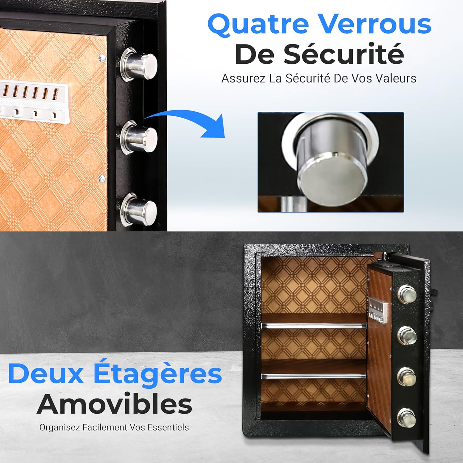 Thumbnail 5 de SereneLife Coffre-Fort électronique 28,6 lbs