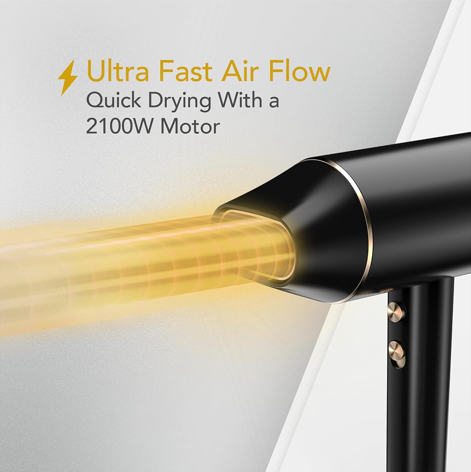 Thumbnail 2 de WAHL Ionic Flow Hairdryer: asciugatura professionale in viaggio, anti-crespo e versatile
