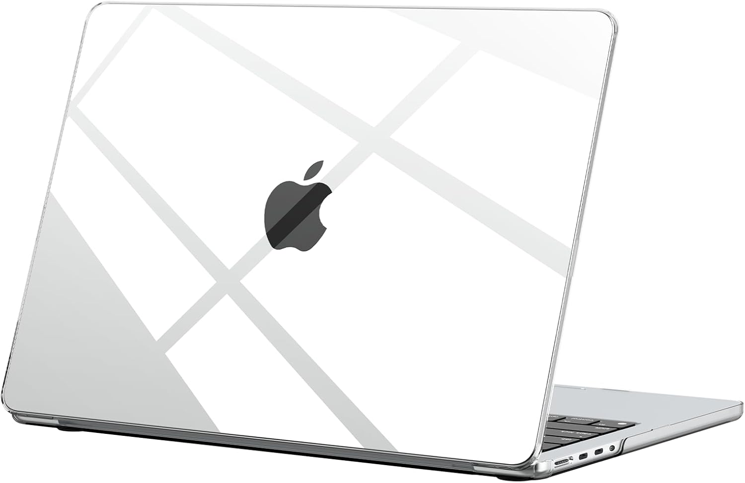 Detalle de BlueSwan 16 Zoll MacBook Pro Hülle (M5/M4/M3/M2/M1) – Transparente Hartschale, passt 2021–2026