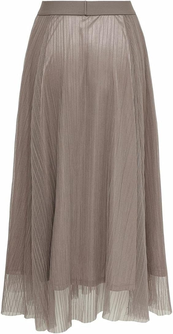Detalle de ONLY Female Rock ONLLAVINA Rock Langer Rock – Jersey-Look für Damen
