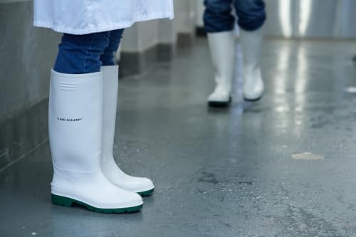 Thumbnail 11 de DUNLOP Pricemastor Classic Wellies, Waterproof PVC, White, UK 2.5
