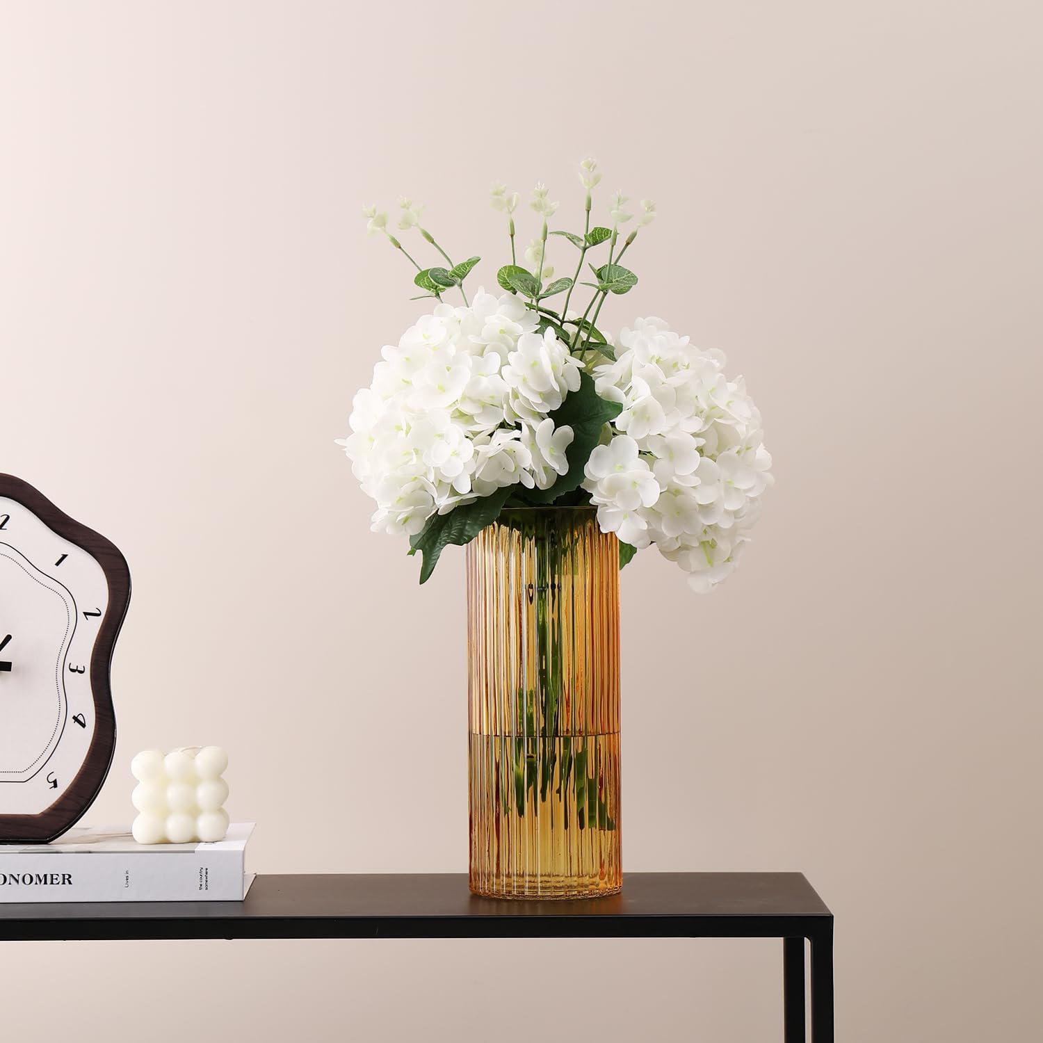 Thumbnail 3 de KAYLETIN Vase en verre ambré 30 cm