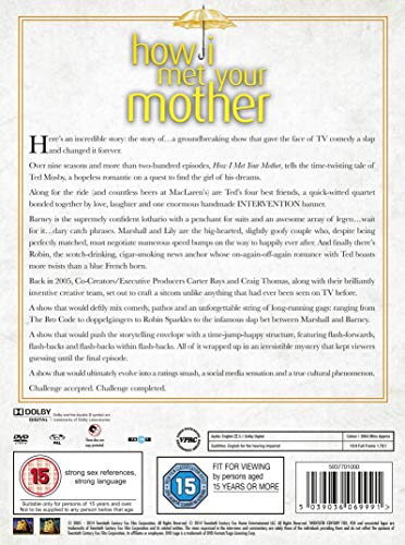 Detalle 2 de How I Met Your Mother: Seasons 1–9 en DVD (English) de Walt Disney