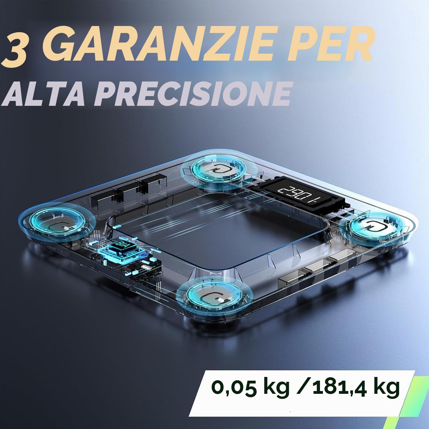 Thumbnail 6 de RunSTAR Bilancia pesapersone e percentuale grasso: analisi completa per decidere se conviene
