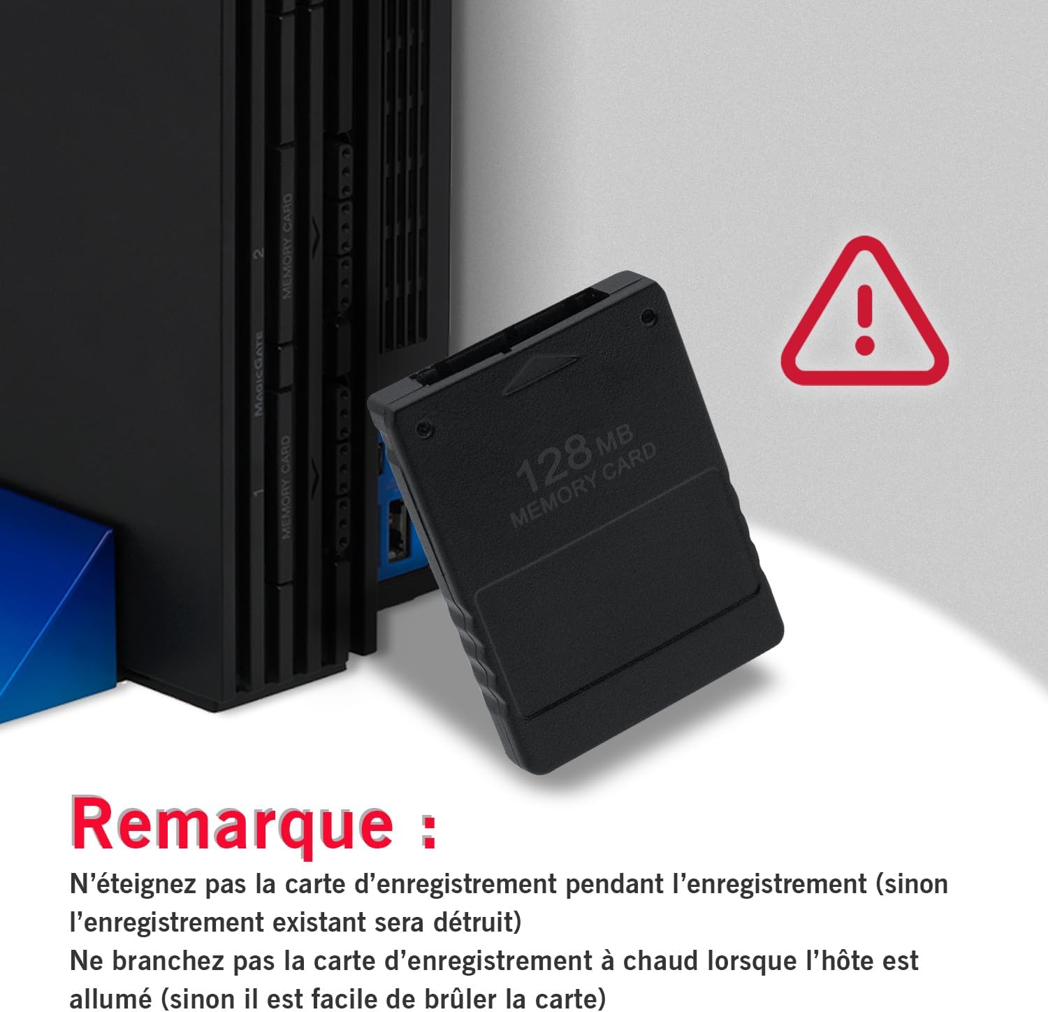 Thumbnail 6 de Carte mémoire PS2 Mcbazel 128MB pour sauvegardes haute vitesse (accessoires PS2)