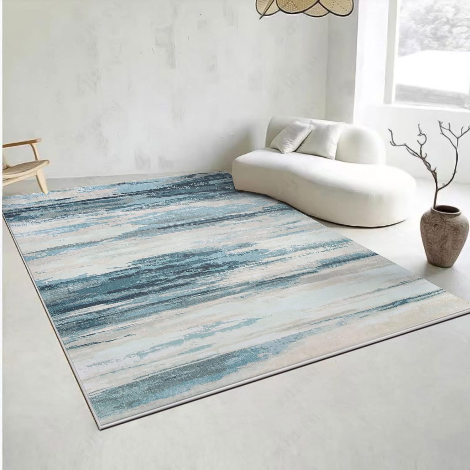 Thumbnail 6 de Cinknots Alfombra Salón Vinilo Gris10 200x250 cm Antideslizante 🏠