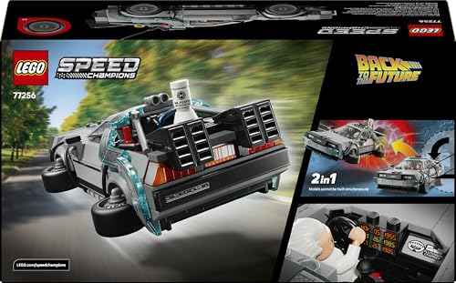 Thumbnail 9 de LEGO Speed Champions Máquina del Tiempo de Regreso al Futuro (77256) – Maqueta de Coche con Doc Brown y Marty McFly