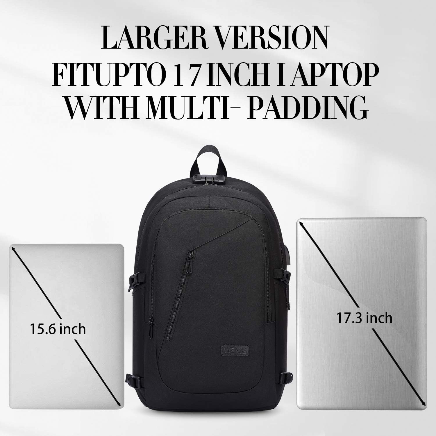 Thumbnail 3 de Laptop Rucksack 17 Zoll Anti Diebstahl