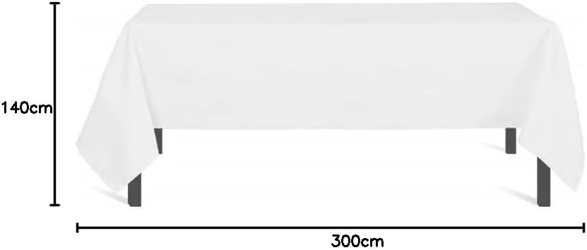Thumbnail 4 de Soleil d'ocre Alix nappe anti-tâches 140x300 cm