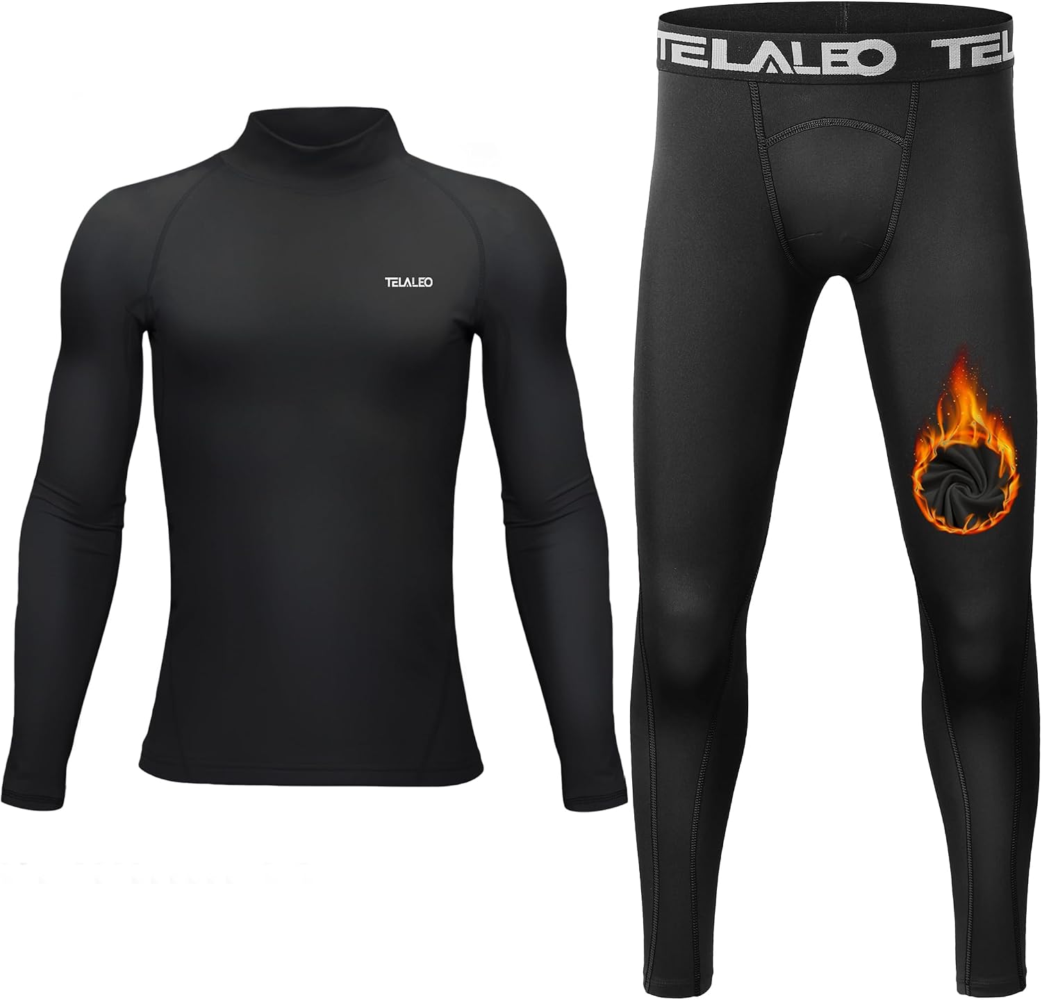 Thumbnail 6 de TELALEO Compression Thermal Fleece Kids Baselayer Set