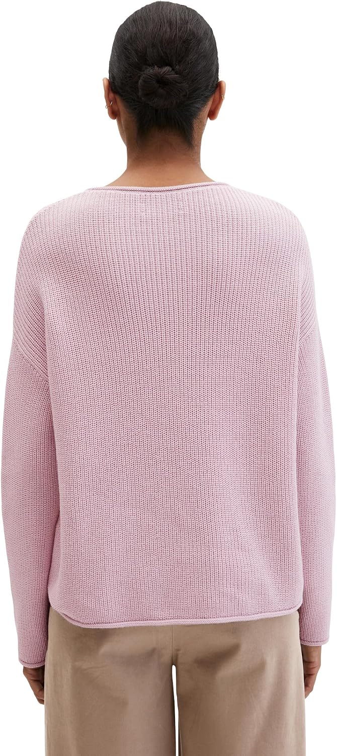 Detalle de Marc O'Polo Damen Pullover 602605960171 – Alltagstauglicher Casual-Pullover