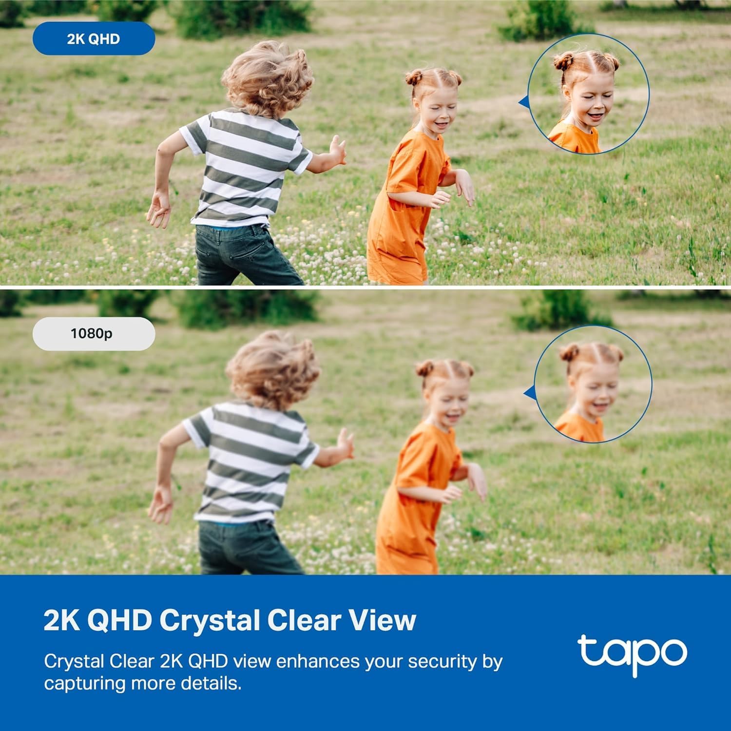 Thumbnail 1 de Tapo 2K+ Indoor/Outdoor Wired Security Camera (C121) with AI Detection and Local Storage