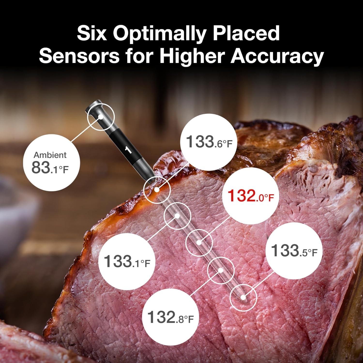 Thumbnail 3 de ThermoMaven Smart Bluetooth Meat Thermometer 6