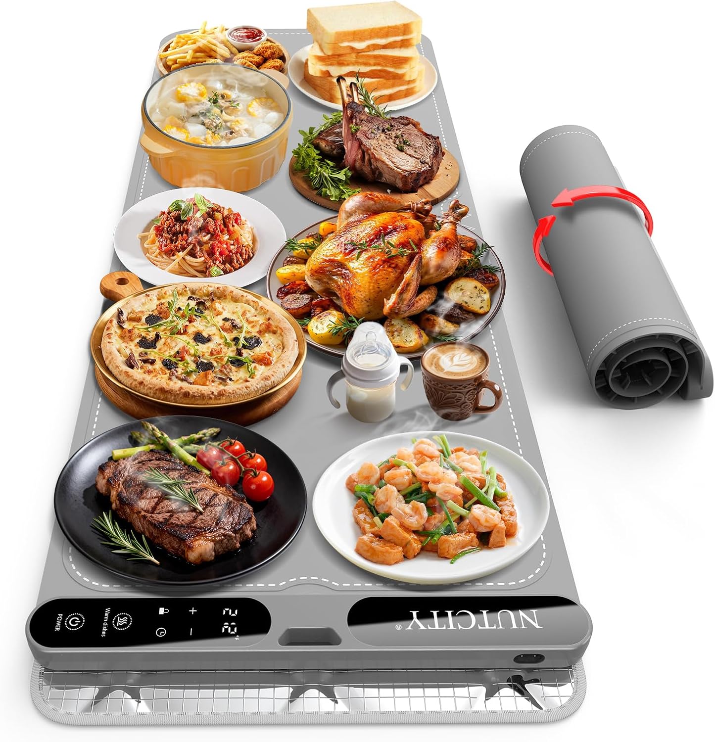 Detalle de NUTCITY Food Warming Mat 40" x 15
