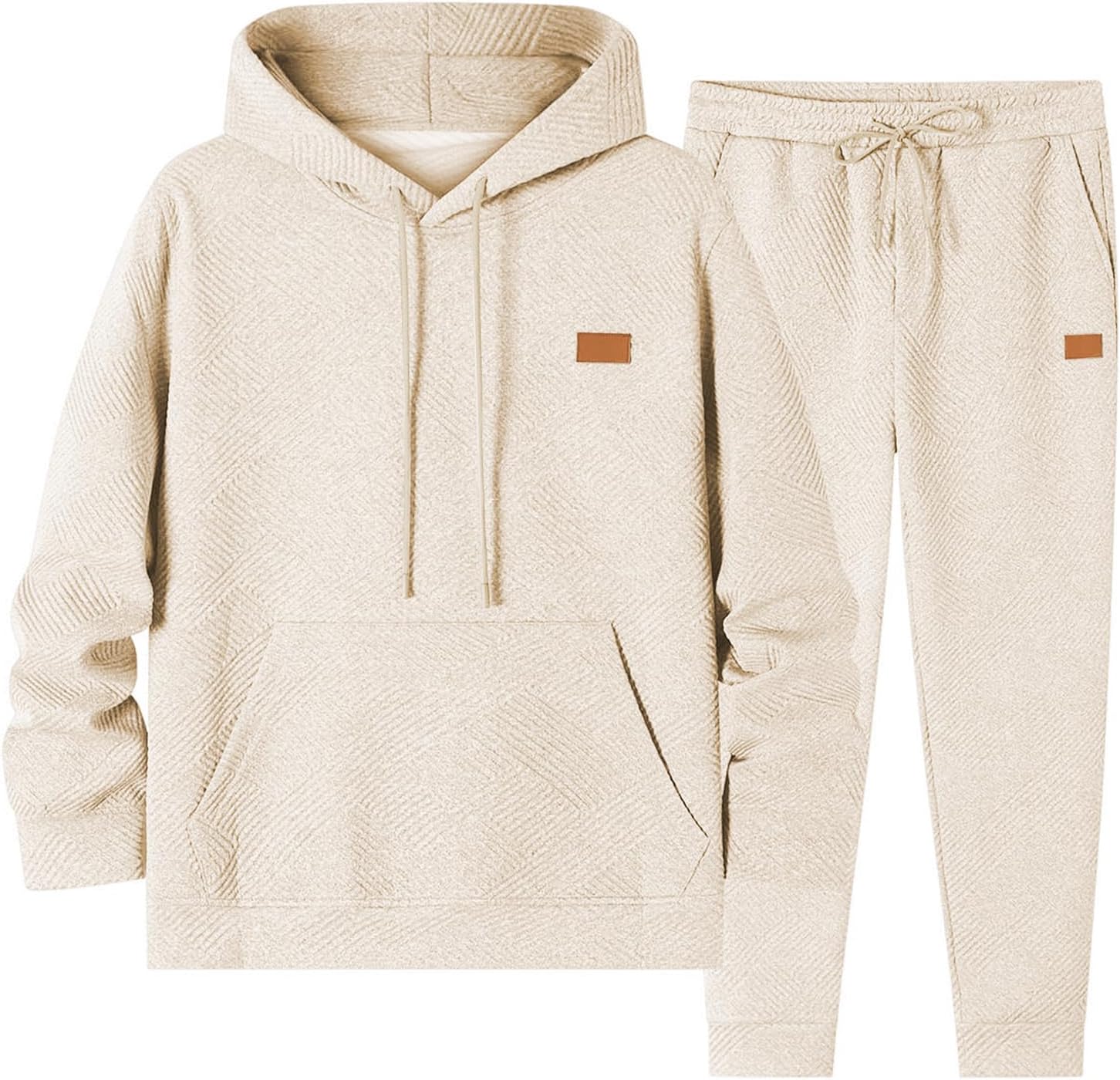 Detalle de Elegancity Jogginganzug Set Herren mit Kapuze