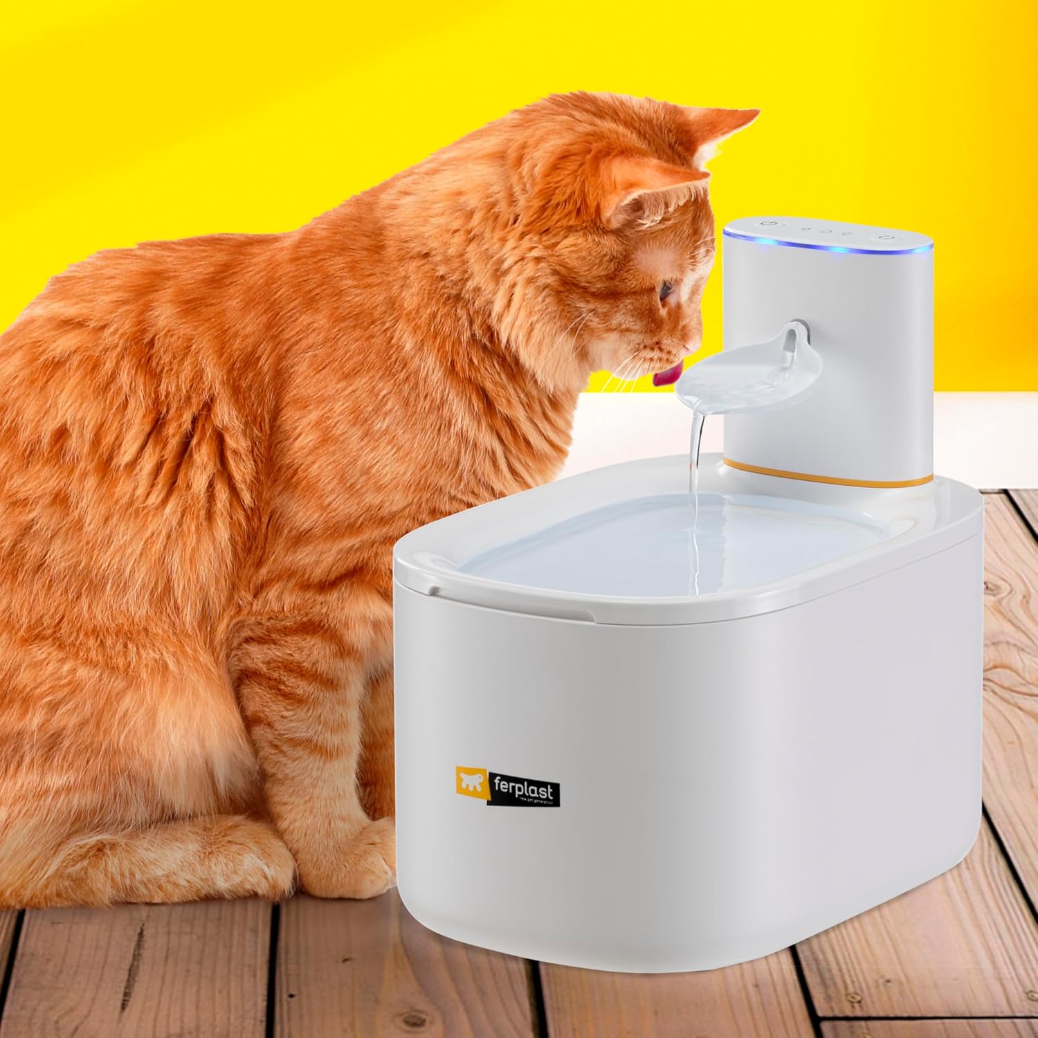 Detalle 2 de FERPLAST Fontanella per gatti 3L senza fili ⛲