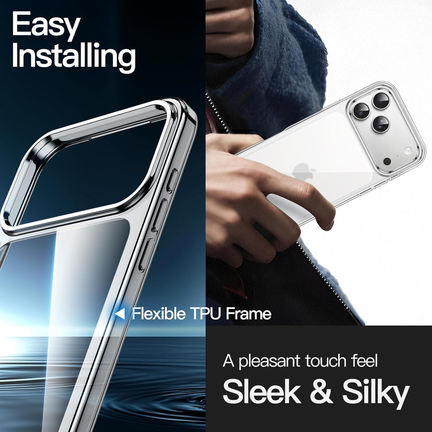 Thumbnail 5 de JETech iPhone 17 Pro Max clear case 6.9-inch