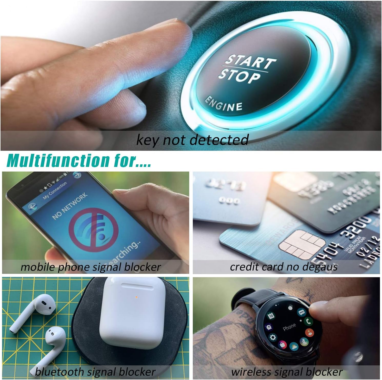 Thumbnail 4 de Faraday key fob safe box, RFID blocker