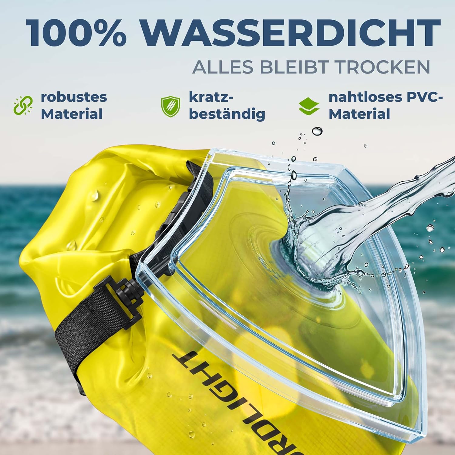 Thumbnail 4 de Nordlight Dry Bag wasserdichte Tasche mit Roll-Top und Schultergurt (2–30 Liter)