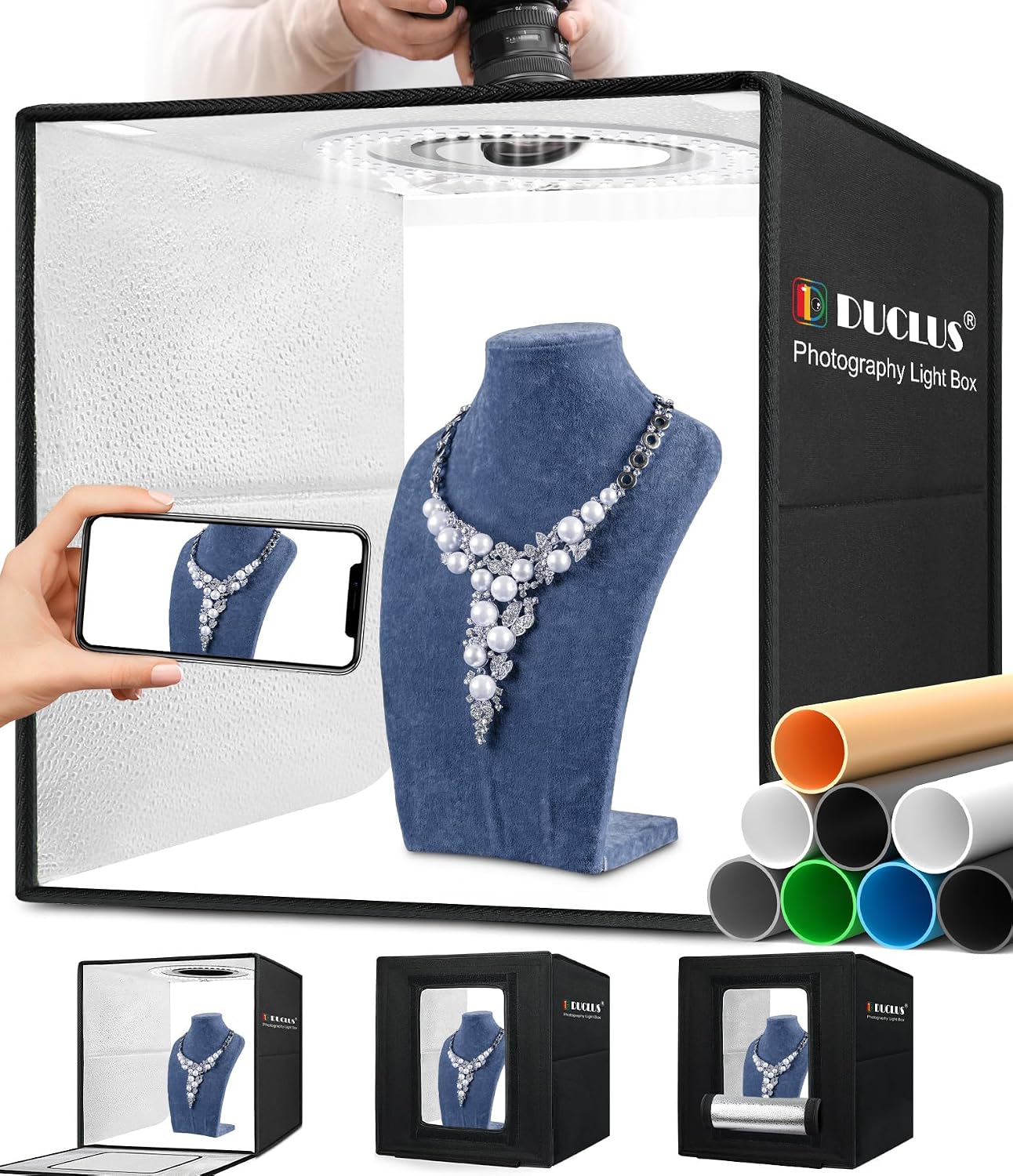 Detalle de DUCLUS Professional Light Box 40x40cm