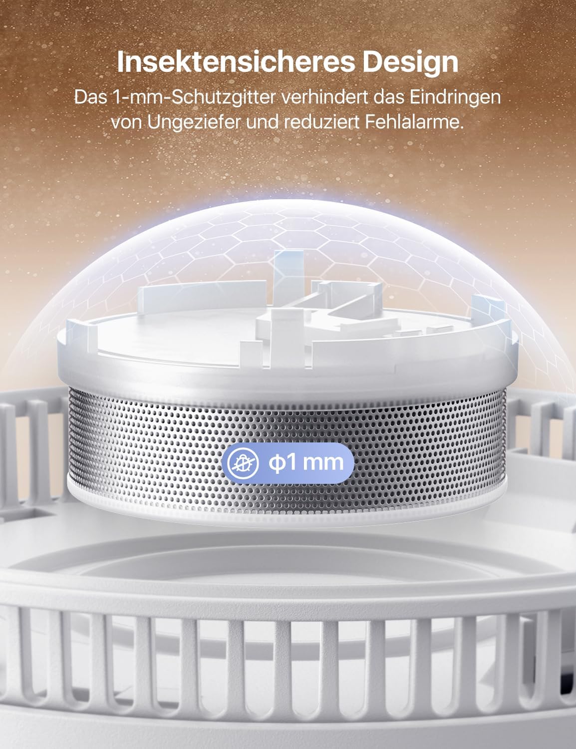 Thumbnail 5 de X-Sense Rauchmelder SD11 mit 10-Jahres-Batterie, TÜV Rheinland zertifiziert (5er-Set) mit Stummschaltung
